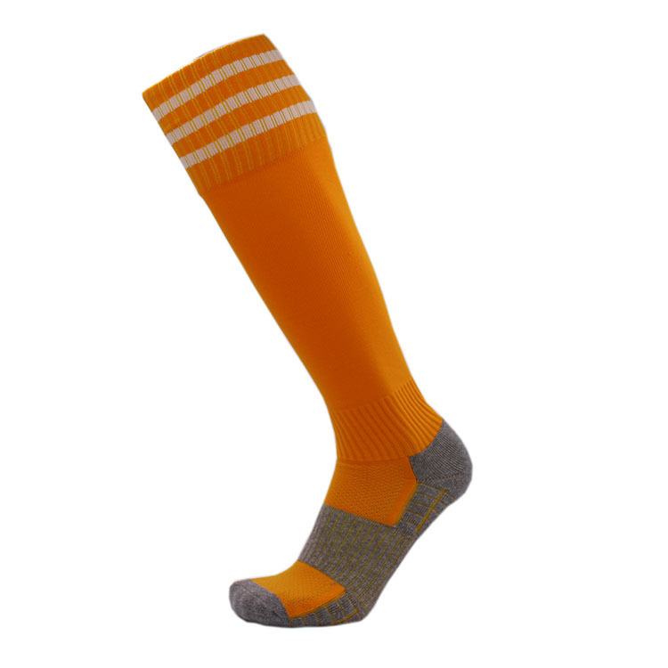 Football Compression Socks Towel Bottom Stockings Men Knee High Socks Non Slip Socks for Soccer Wholesale